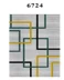 Набор ковриков для ванной ZALEL decorative 2 цифровая печать с бахромой 6724 (60*100, 40*60) овальные (2 шт)