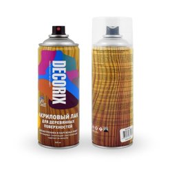 Лак аэрозольный тонирующий для деревянных поверхностей Decorix сосна 520 мл