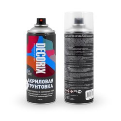 Грунт аэрозольный универсальный Decorix бесцветная 520 мл