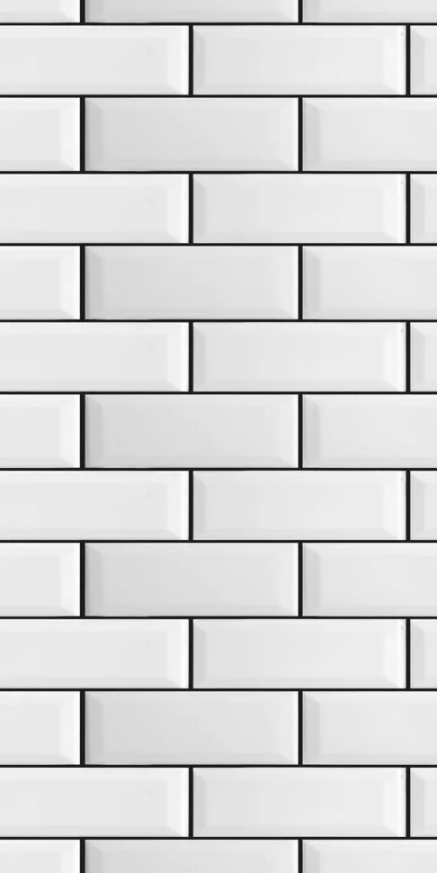Панель ПВХ 0,25*2,7м фотопечать 8237 White Brick 8мм С