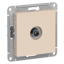 Механизм розетки телевизионной TV AtlasDesign коннектор беж. SE ATN000293 Systeme Electric