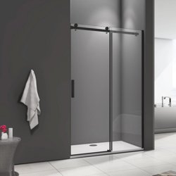 Ограждение душевое Good Door Galaxy WTW-130-С-B