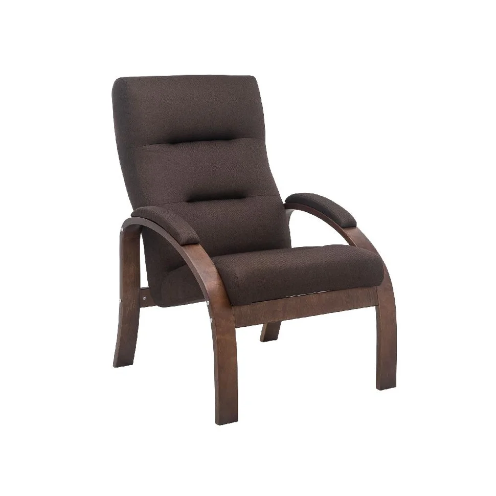 Кресло для отдыха Leset Лион, обивка Малмо 28, каркас орех текстура