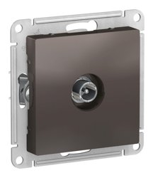 Механизм розетки телевизионной СП AtlasDesign оконечная мокко SE ATN000691*