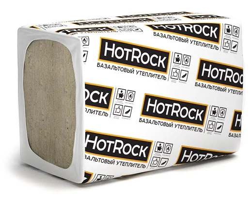 Утеплитель Хотрок БЛОК 100 мм в упаковке 4 плиты 1200*600 0,288м3 - 2,88кв.м, плотность 50 кг/м3