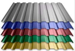 Профнастил HC-44(Тип), 0.5 мм Сатин RAL ** 1.07 * м2