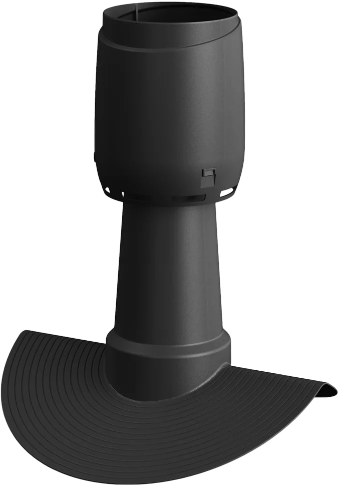 Аэратор ALIPAI Flow (дефлектор) коньковый труба D=110 мм черный