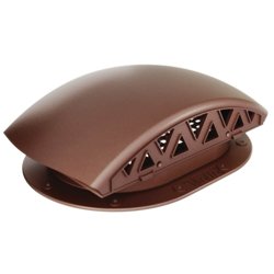 Вентилятор подкровельного пространства VIOTTO для металлочерепицы (черепаха) коричневый (RAL 8017)