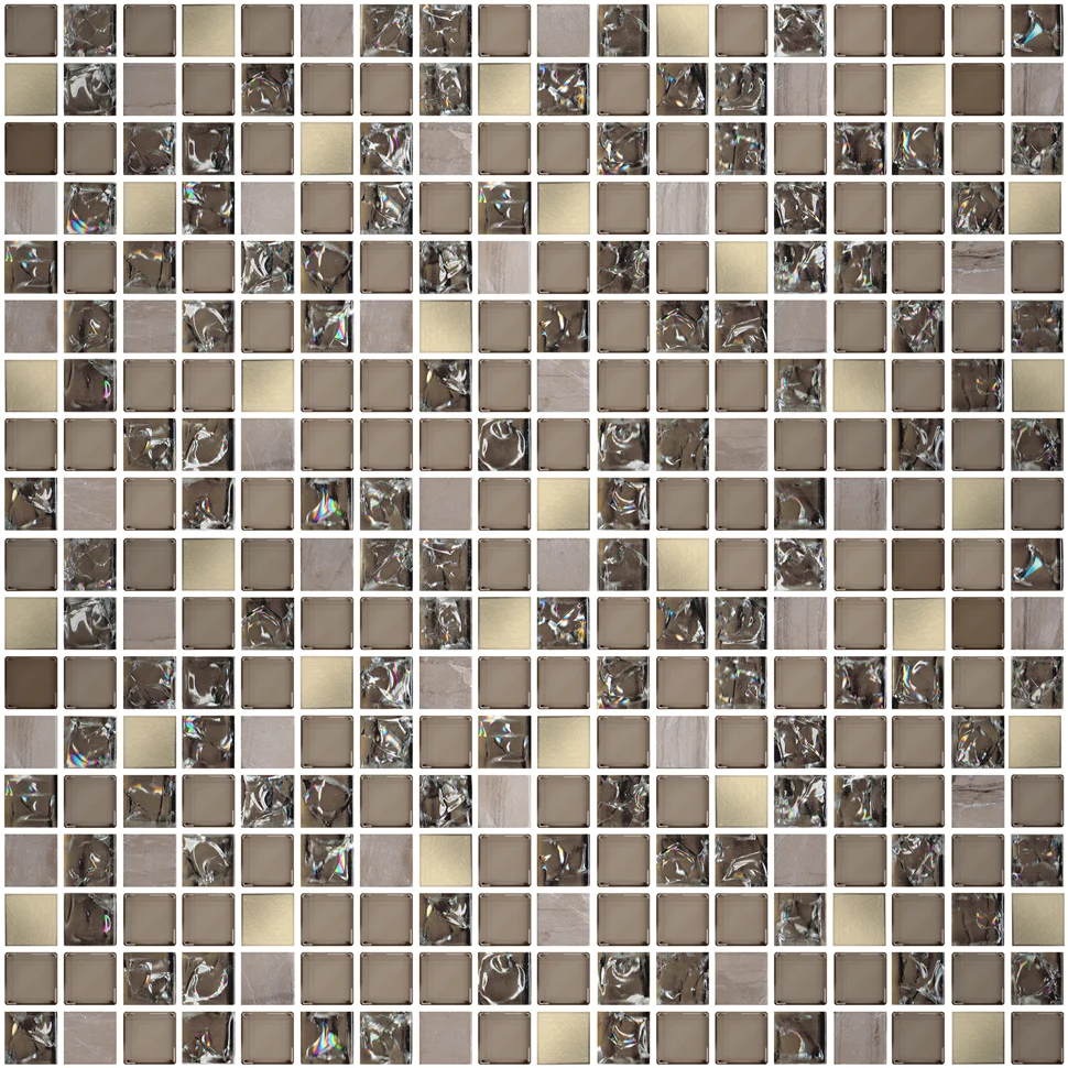 Плитка Azori PANDORA LATTE OMPA-152 мозаика 30х30