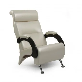 Кресло для отдыха, обивка Oregon perlamytr 106, каркас венге без лозы