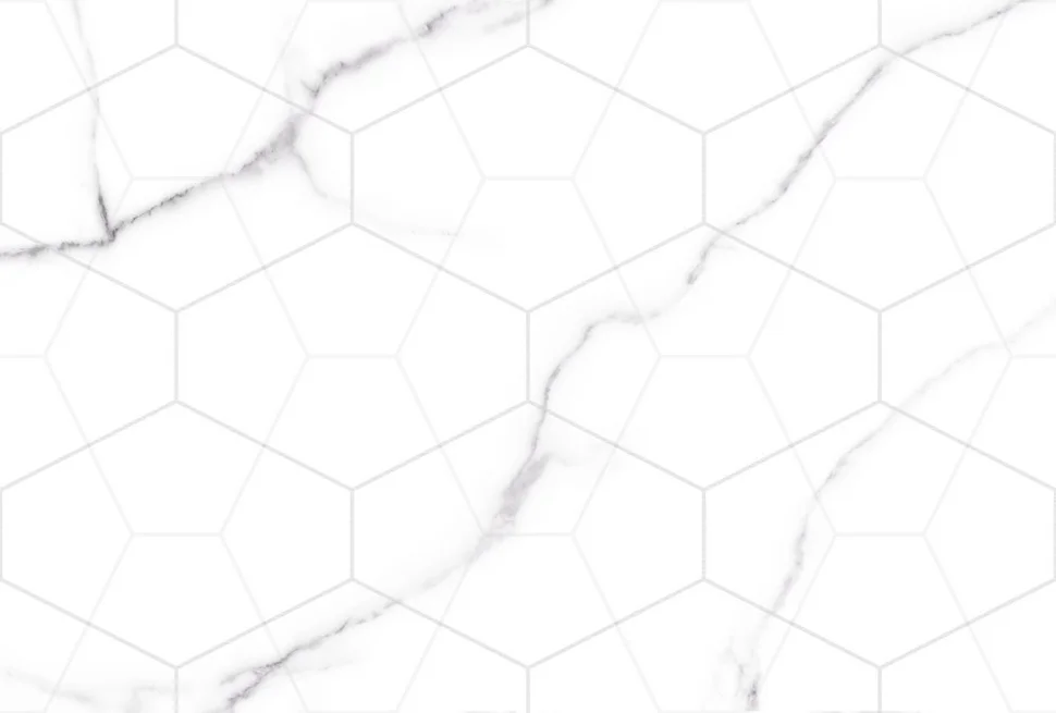 Плитка GLOBAL TILE Vega белый декор геометрия 40*27 арт.V9VG3205TG