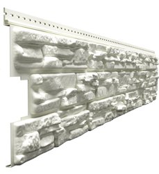 Сайдинг виниловый Docke Lux Rocky L=1,787м, H=0.315м (пл=0.51м2) кокос