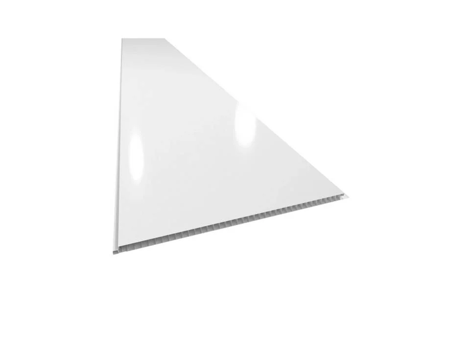 Панель ПВХ 0,25*3м белая матовая 10мм Идеал