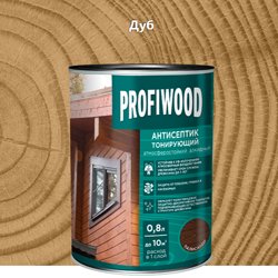 Антисептик EMPILS PROFIWOOD тонирующий "2 в 1" алкидный дуб 2,1 кг (2,5л)