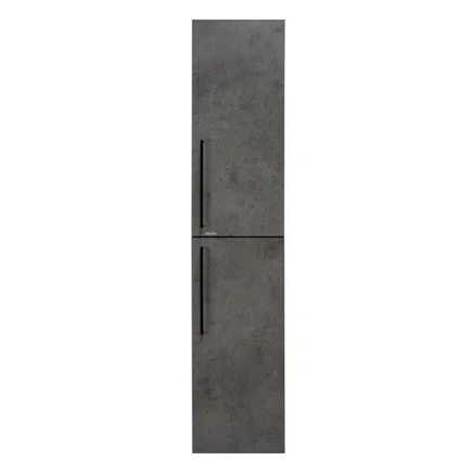 Пенал Brevita ROCK 35 правый подвесной бетон тёмно-серый