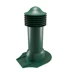 Комплект труба вентиляционная VIOTTO для мягкой кровли при монтаже D150/650, утепленная, зеленый (RAL 6005)