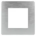 Рамка 1-местная Эра12, Сатин, алюминий, арт.12-5101-03