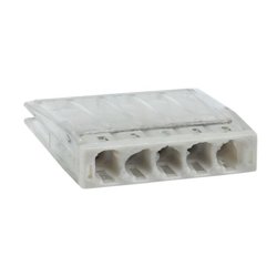 Клемма СМК 2273-245 (с пастой) 5 отверстий 0.5-2.5кв.мм PROxima ЕКF plc-smk-2273-245 (уп.100шт)