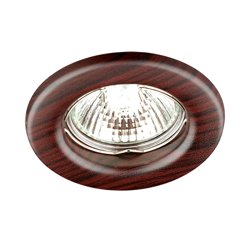 Светильник точечный Сонекс 369715 SPOT NT12 269 темное дерево IP20 GX5.3 50W 12V WOOD