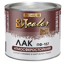 Лак мебельный глянцевый ВИТ color ПФ-157 алкидный 1,6кг ГОСТ Р 52165-2003