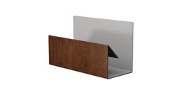 J-профиль Принт Элит Antique Wood (Античный Дуб) для софита 25*18*3м.п.