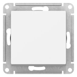 Механизм переключателя проходного одноклавишный СП AtlasDesign Aqua 10А IP44 (сх. 6) 10AX бел. Systeme Electric ATN440161