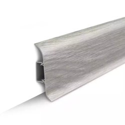 Плинтус Идеал Классик 55мм с кабель каналом 253 мягкий край 2,2 м