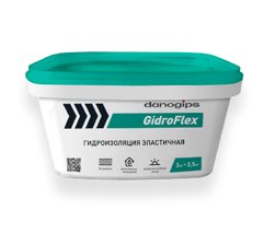 Мастика гидроизоляционная DANOGIPS GidroFlex эластичная 3 кг