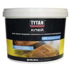 Клей для всех видов паркета и паркетной доски TYTAN Professional 2-компонентный, 10 кг