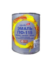 Эмаль ПФ-115 голубая 1,9кг Opoki PRO