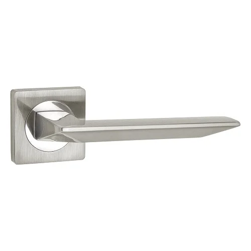 Ручка дверная AJAX ULTRA JK SN/CP-3 матовый никель/хром