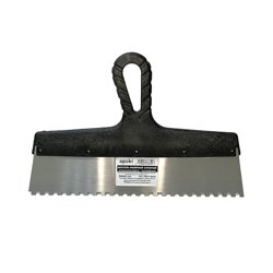 Шпатель зубчатый 300мм, зуб 6х6 мм, OPOKI PSZ1-300/6