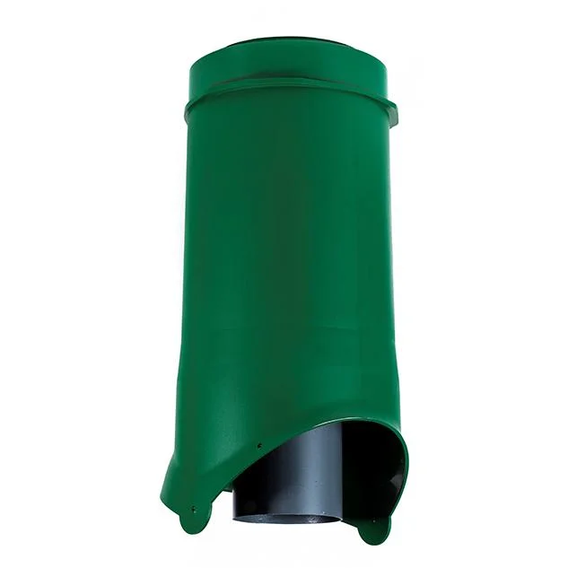 Выход канализации KROVENT Pipe-VT IS (зеленый) 125/100 изол./500