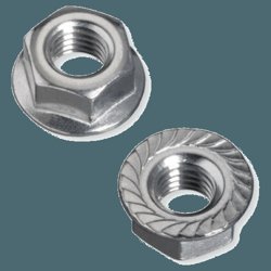 Гайка фланцевая М6 DIN 6923 оцинк (уп 16шт) SteelRex