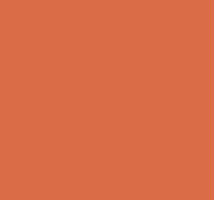 Керамогранит ГРАНИ ТАГАНАЯ матовый моноколор 600х600х10мм арт. GTF 453 Морковно-оранжевый