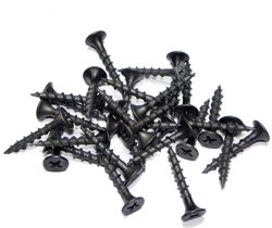 Саморезы пот/г гипс-дерево (крупная резьба) 3,5х51 оксид (ведро 1кг) SteelRex