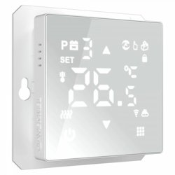 Терморегулятор сенсорный для теплого пола с Wi-Fi W1151201 (белый) Werkel