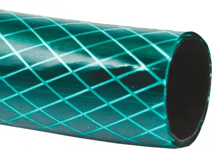 Шланг поливочный Вихрь ПВХ, трёхслойный армированный 1/2, 25м (зелёный)