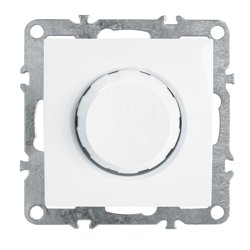 Выключатель диммирующий СП STEKKER Эрна (механизм) белый (PSW10-9106-01)