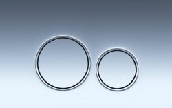 Клавиша смывная AQUATEK 005B, клавиши круглые, двойной смыв, хром глянцевый