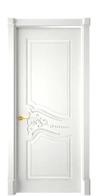 Дверь Finezza Римини эмаль белая 80