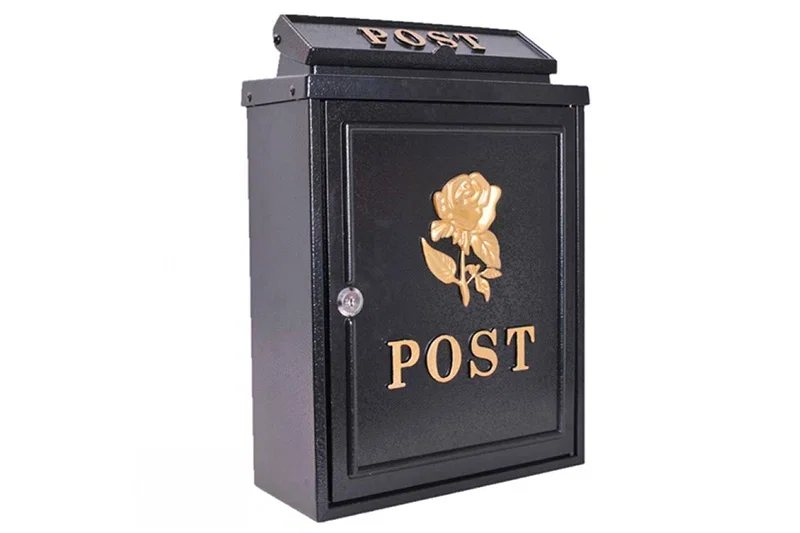 Ящик почтовый Форпост К-PT24G 410х255х90 цвет чёрный