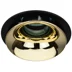 Светильник точечный ЭРА KL103 BK/GD MR16 GU5.3 черный золото
