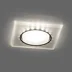 Светильник точечный Feron CD5022 со светодиодной подсветкой, 20LED*2835 SMD 4000K, 15W GX53 без лампы, белый матовый, с драйвером в комплекте