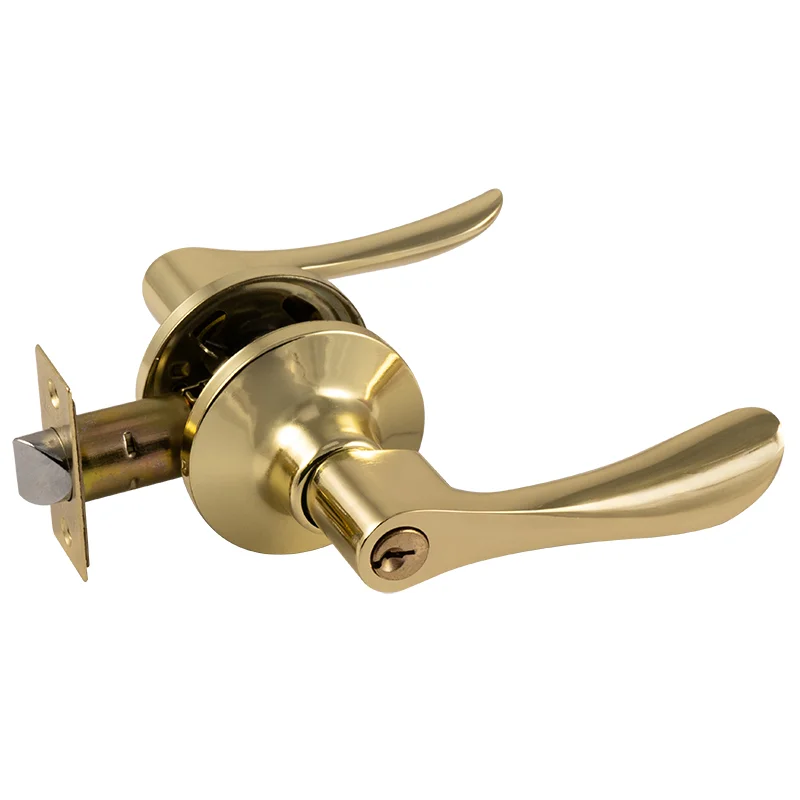 Ручка-защелка ISPARUS ЗВ3-01 золото (ключ/фиксатор), скрытые крепления