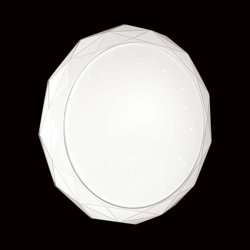 Светильник 2045/DL PALE SN 089 пластик/белый/прозрачный LED 48Вт 4000K D400 IP43 GINO