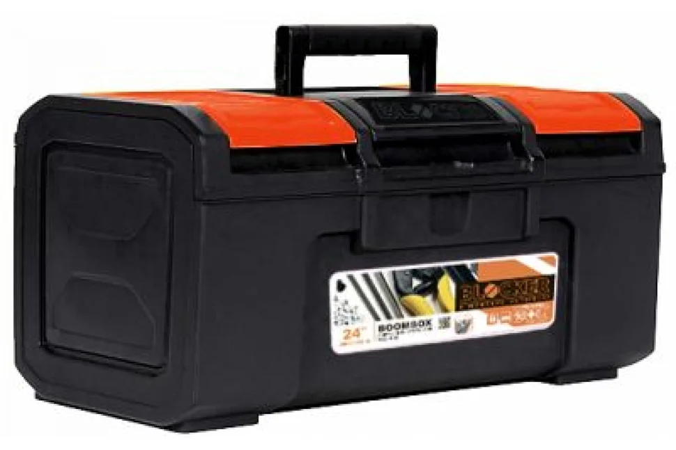 Ящик для инструментов BLOCKER Boombox 24&quot; черный/оранжевый