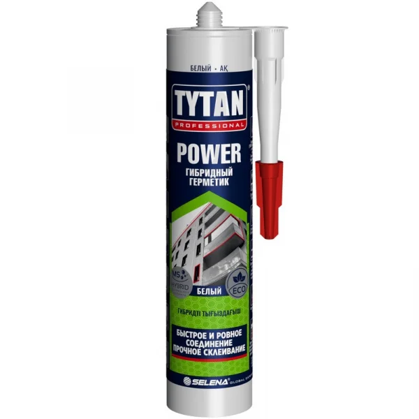 Герметик гибридный TYTAN Professional POWER белый 300 мл
