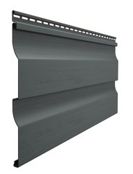Сайдинг Docke (D4.5D, Корабельная доска) графит L=3.6м, H=0.232м (пл=0.849м2)