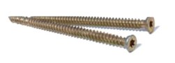 Шуруп по бетону 7,5х112 желтый цинк, шлиц Torx (кор.с ок 40шт) SteelRex